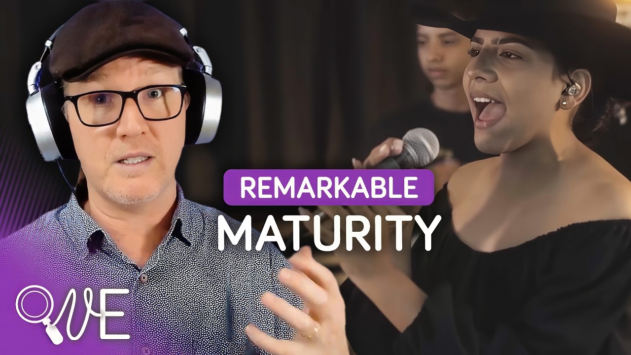 Vocal Coach REACTION & ANALYSIS 🎧 Emily Galaviz🎙️Popurrí 01 (STUDIO) 🎶