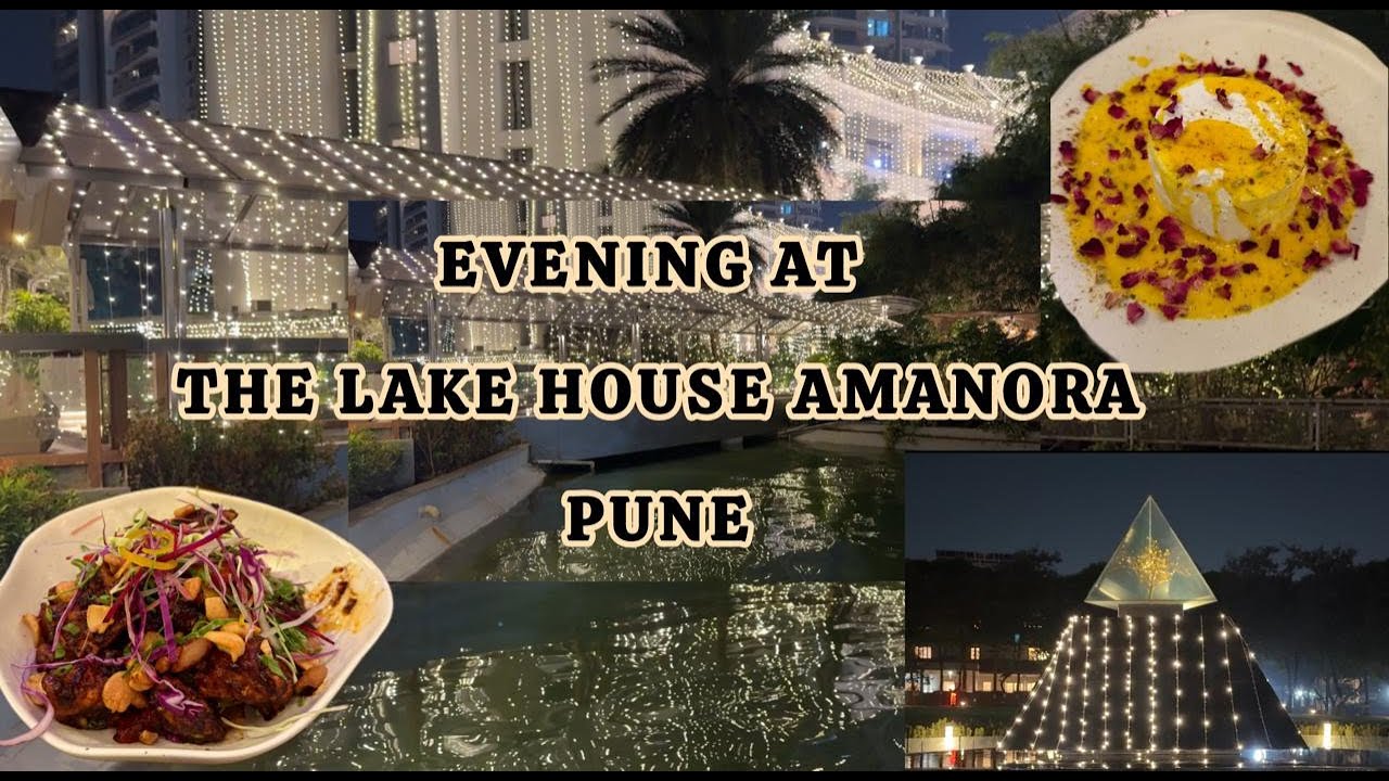 Amanora’s The Lakehouse Pune | Amanora Park Town Garden Evening Walk & Restaurant Tour | 4K