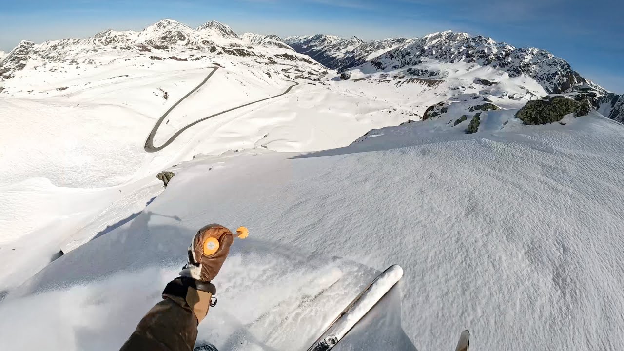 Kaunertal: Freeride Heaven In Spring! (POV)