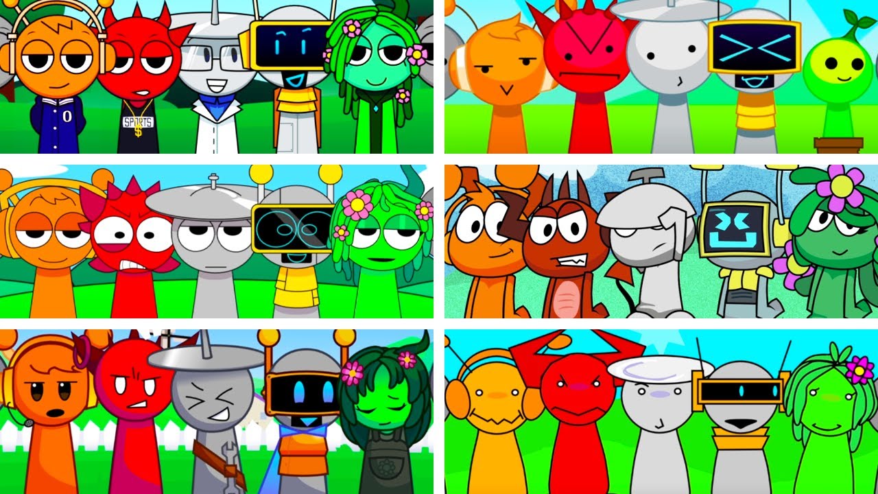 Incredibox Sprunki but ONLY BEATS in ALL Different Mods