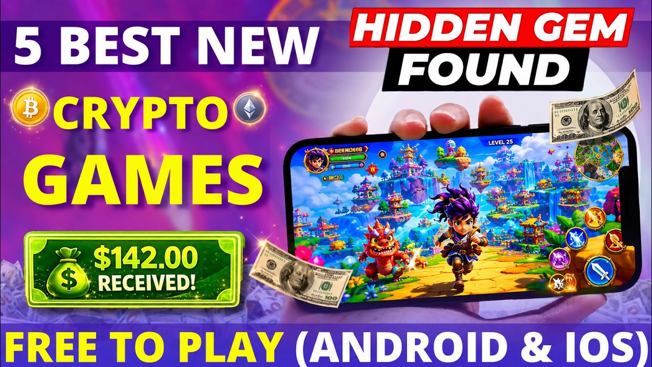 These 5 NEW Play to Earn Games ACTUALLY Pay Real Money! in 2026 (PART 2)