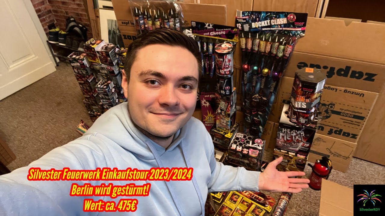 Silvester Feuerwerk Einkaufstour 23/24 (Berlin) [ca. 475€] - Lidl, Aldi und Norma