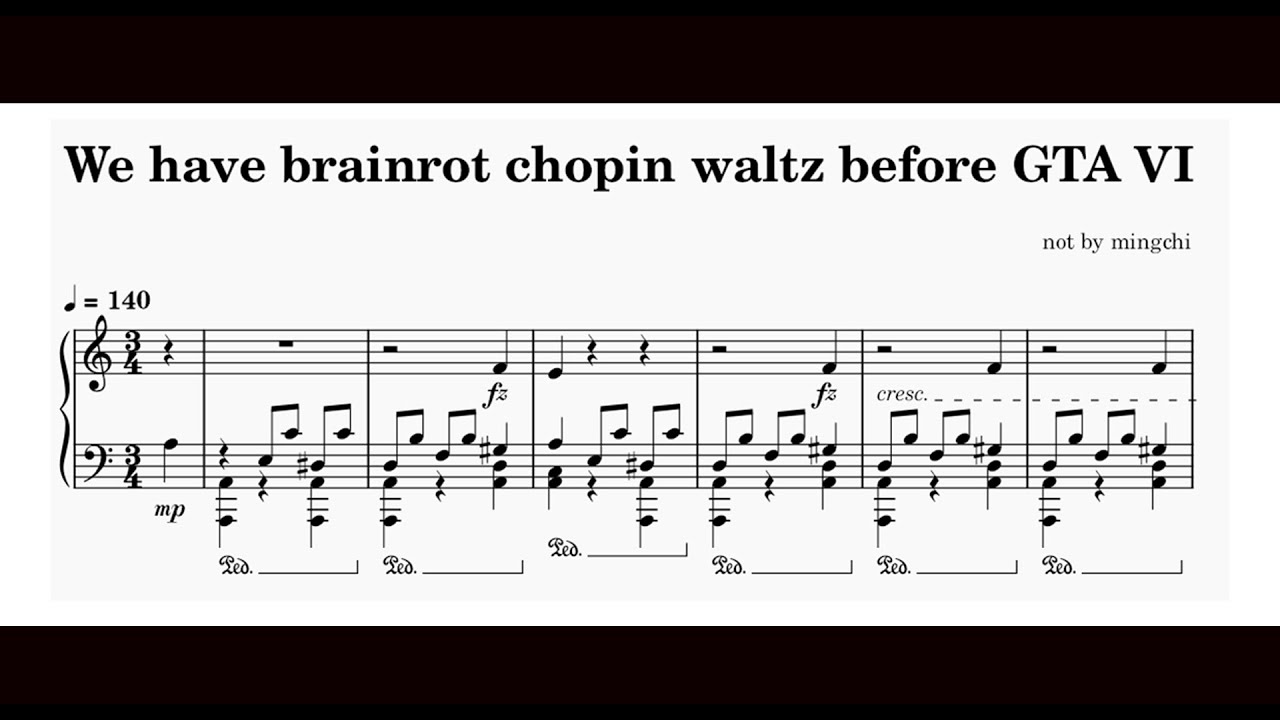 Chopin's New Waltz but I destroyed it with memes