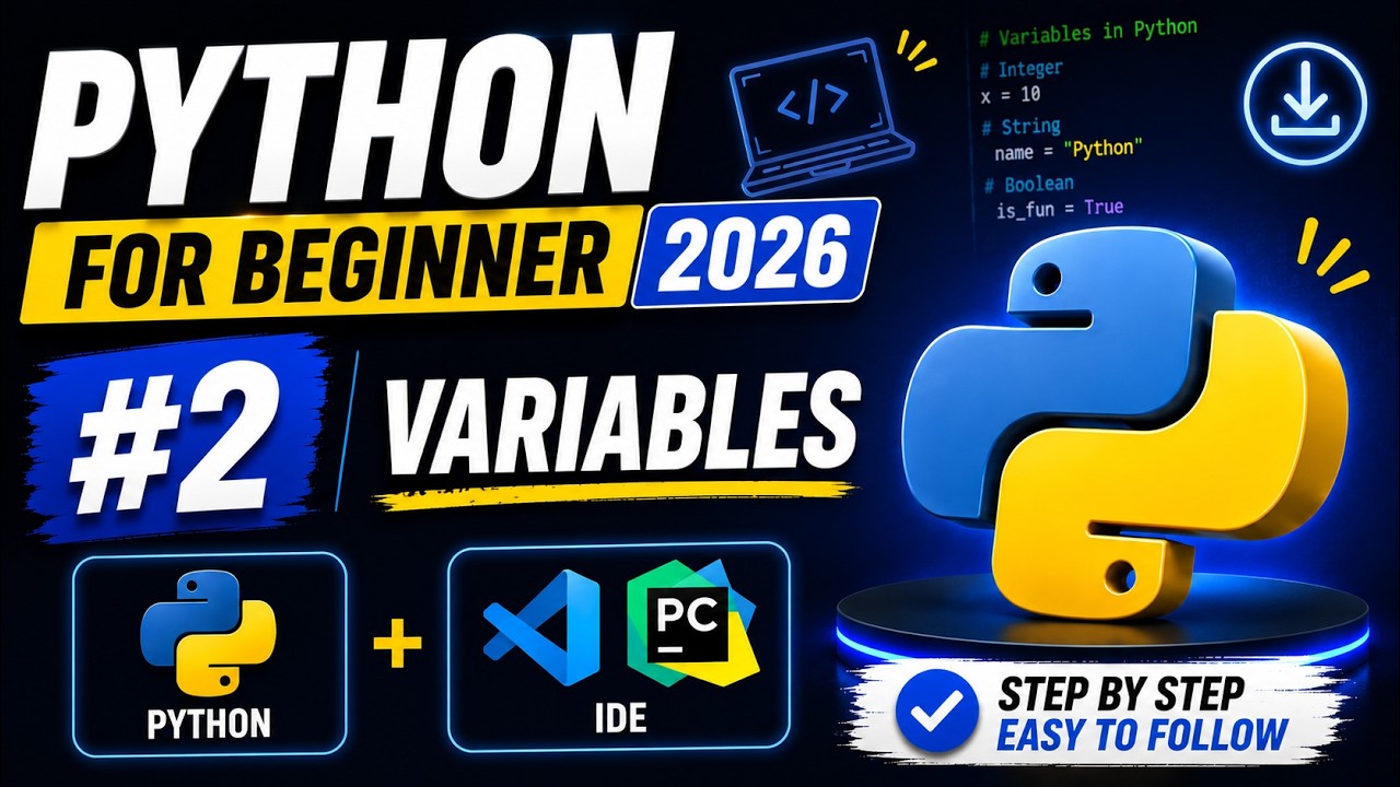 Python Variables Explained in 5 Minutes (Beginner Friendly)