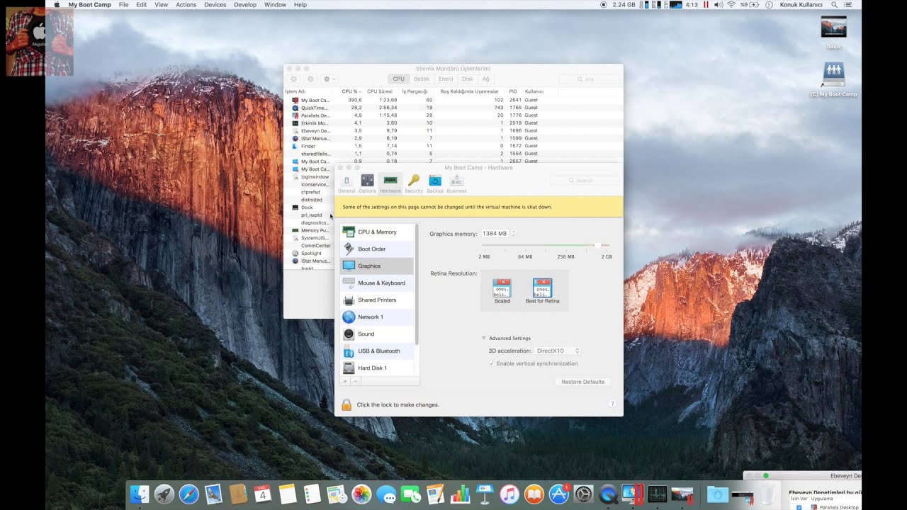 Mac Bilgisayarlarlarda Mac OS X ile Windows'u Aynı Anda Çalıştırmak — Parallels Desktop İncelemesi