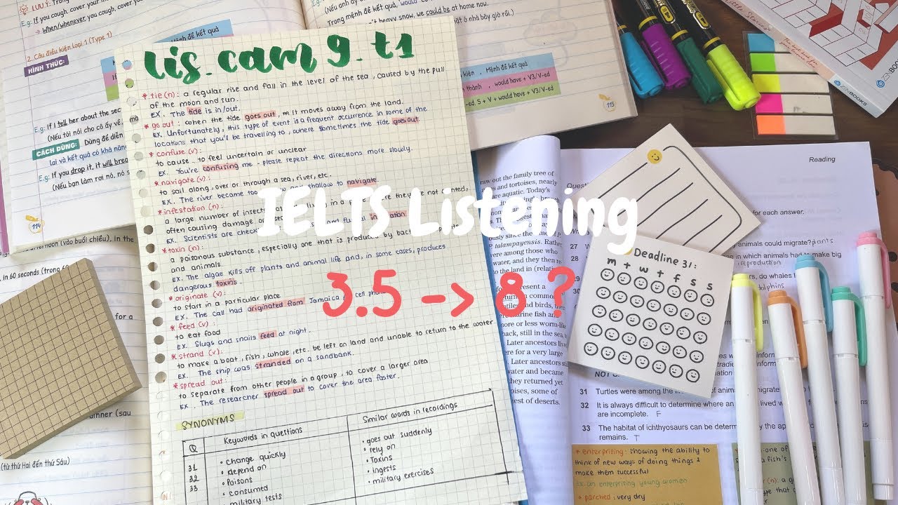Lộ trình học IELTS Listening cho người mới bắt đầu + TÀI LIỆU cho từng giai đoạn