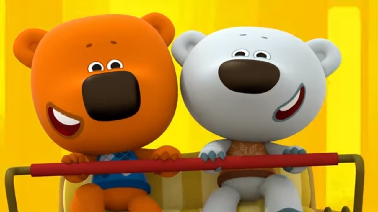 BE-BE-BEARS - Bjorn and Bucky - Mushrooms and Leaves - Episode 3 - Funny Cartoons For Kids