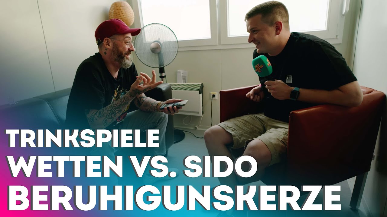 Mit Sido in der Umkleide | Ein langes Gespräch!