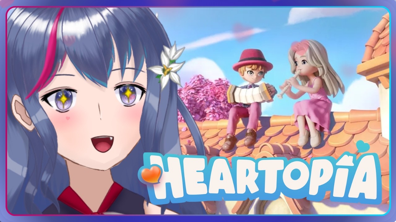 ​【HEARTOPIA】AKHIRNYA MAINAN GAME RUMAH RUMAHAN YEY!【Shia Naenia / ENIGMYST Project】