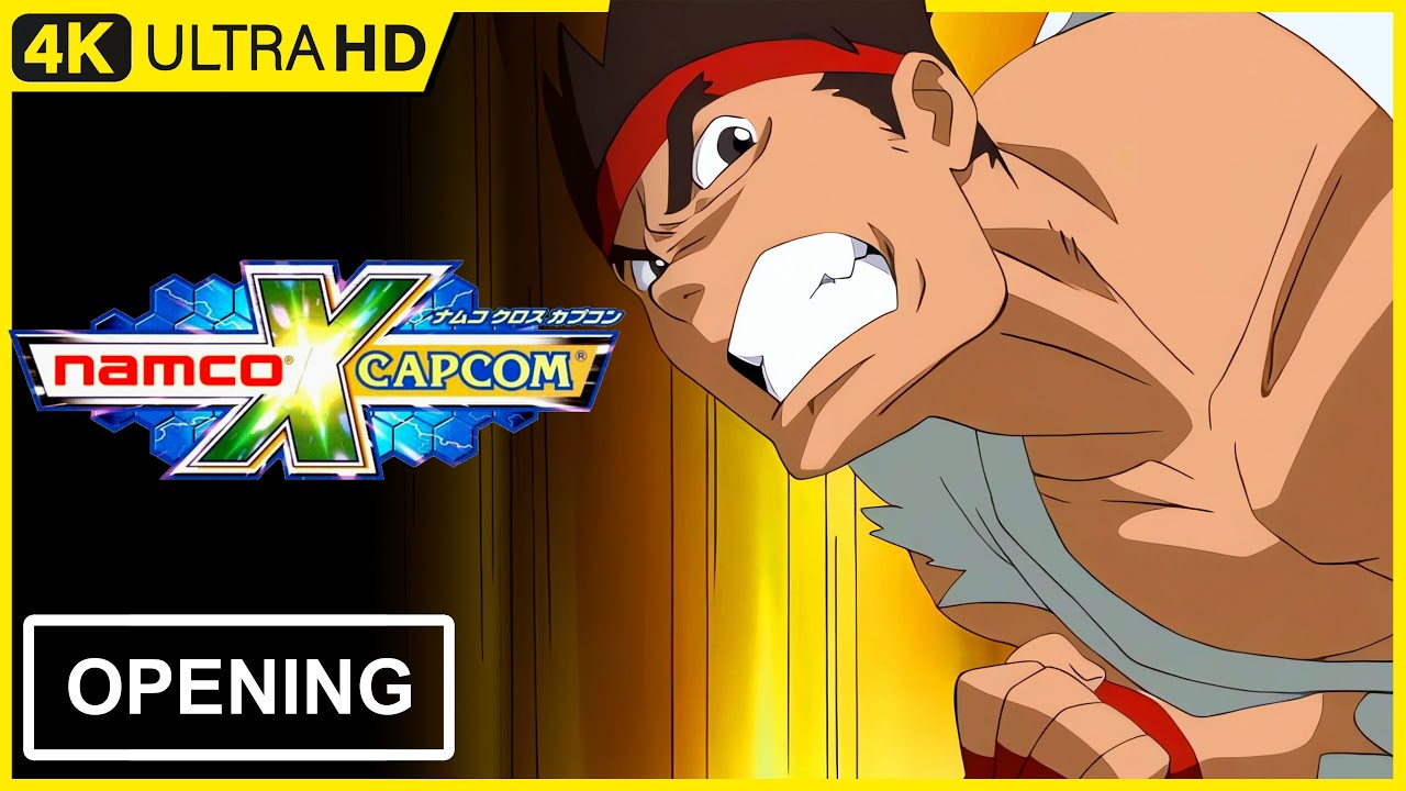 Namco X Capcom Opening [4K 60FPS Remastered]