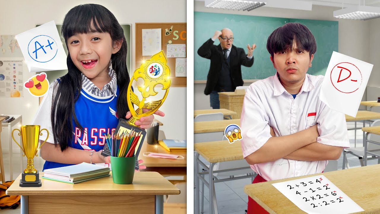 SAMANTHA MURID RAJIN VS MURID MALAS ‼️ RANKING 1 DI SEKOLAH ! KOMPILASI VIDEO