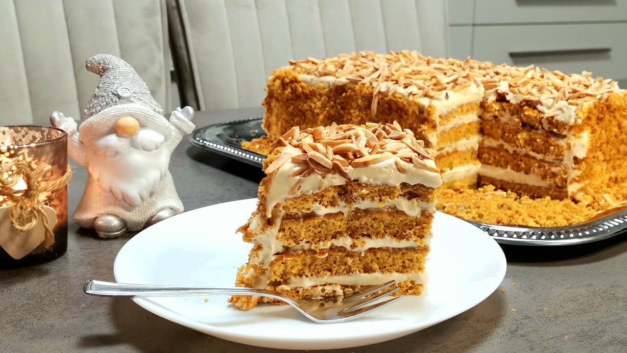 Торт МЕДОВИК Без раскатки коржей! Рецепт