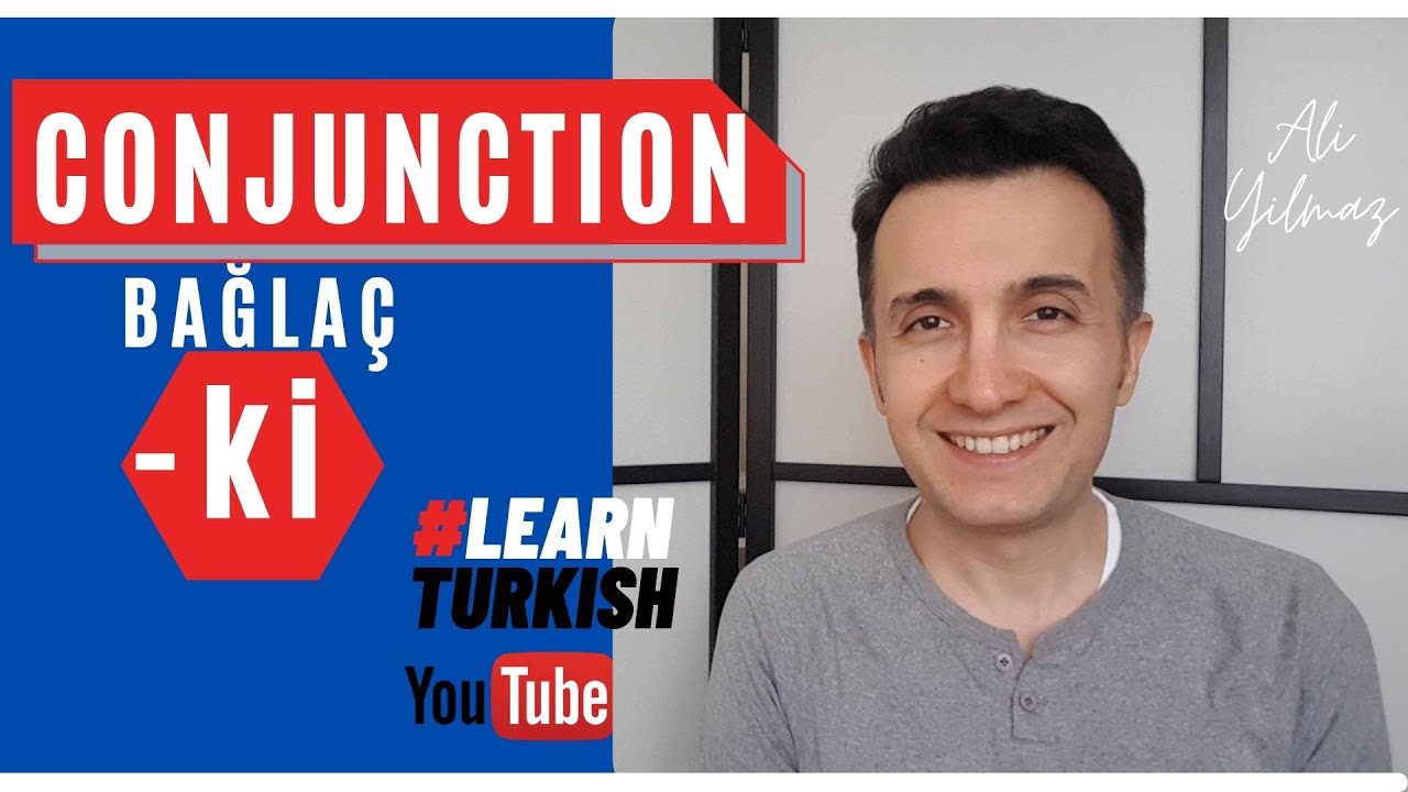 ✅#LearnTurkish |  Conjunction 