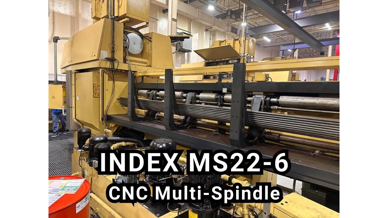 INDEX MS22-6      CNC Multi-Spindle Screw Machine