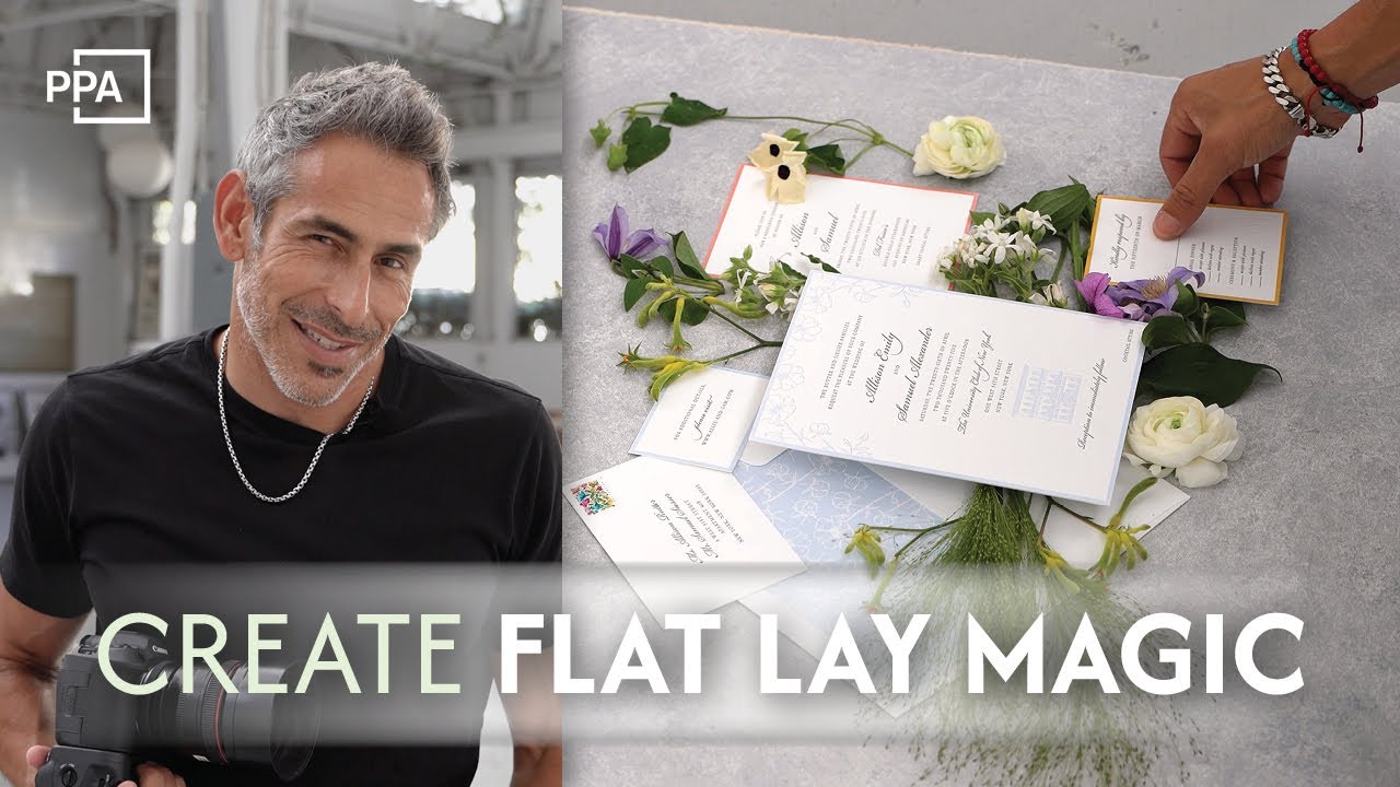 Flat Lay Styling for Wedding Photographers | Invitation Photography Tips with Chris J. Evans