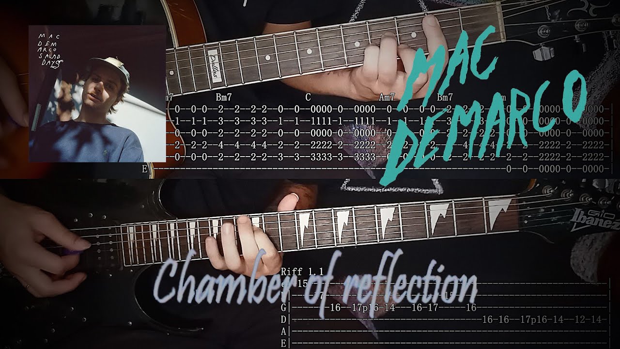 Chamber of Reflection - Mac DeMarco (Tab pdf Tutorial Cover)