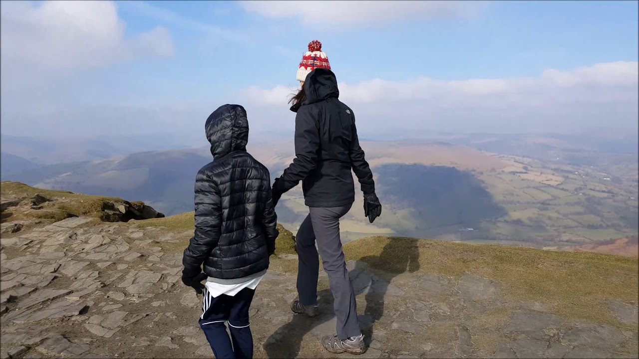 Walking the Sugarloaf Mountain, Wales