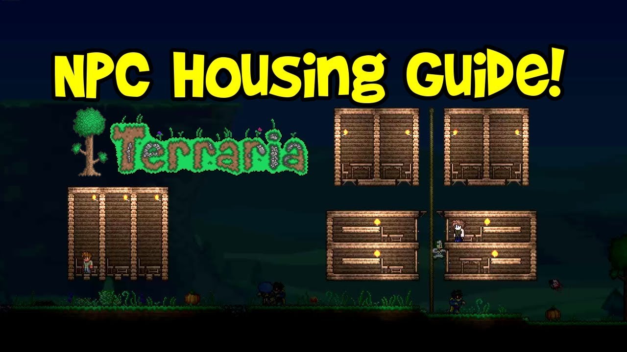Учебное пособие по проектированию домов NPC в Terraria (руководство по идеям и требованиям, совет...