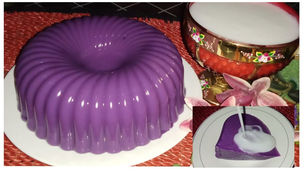 PUDING UBI UNGU VLA SANTAN 💜