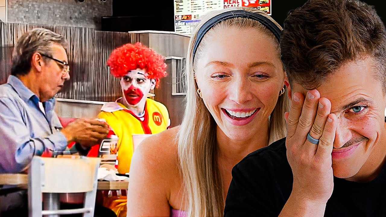 WIFE REACTS TO MY OLD PRANK VIDEOS!! *cringe*