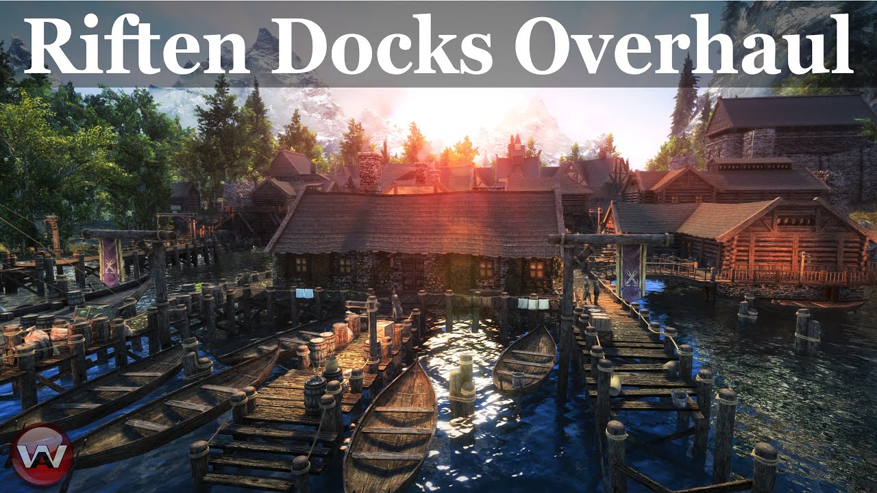 Riften Docks Overhaul | Skyrim SE 2020 | The Riften Expansion You Need!!