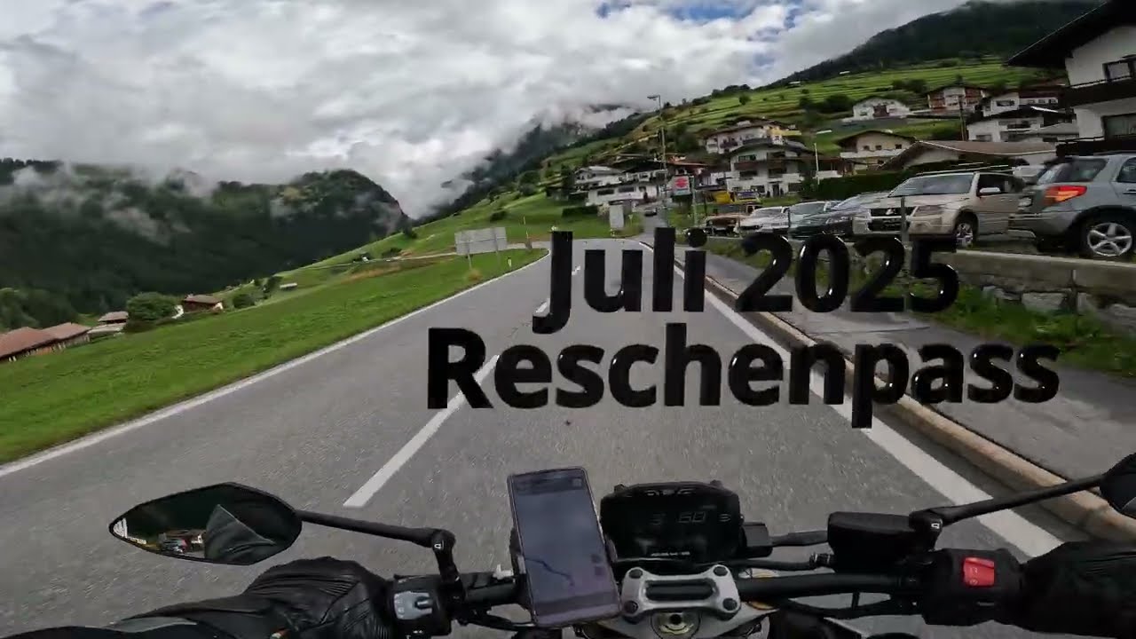 Reschenpass # Juli 2025 # Suzuki GSX-S1000 # 4K