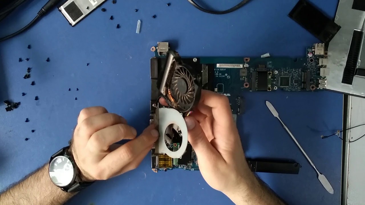 Desmontagem e limpeza Hp Elitebook 2540P #47