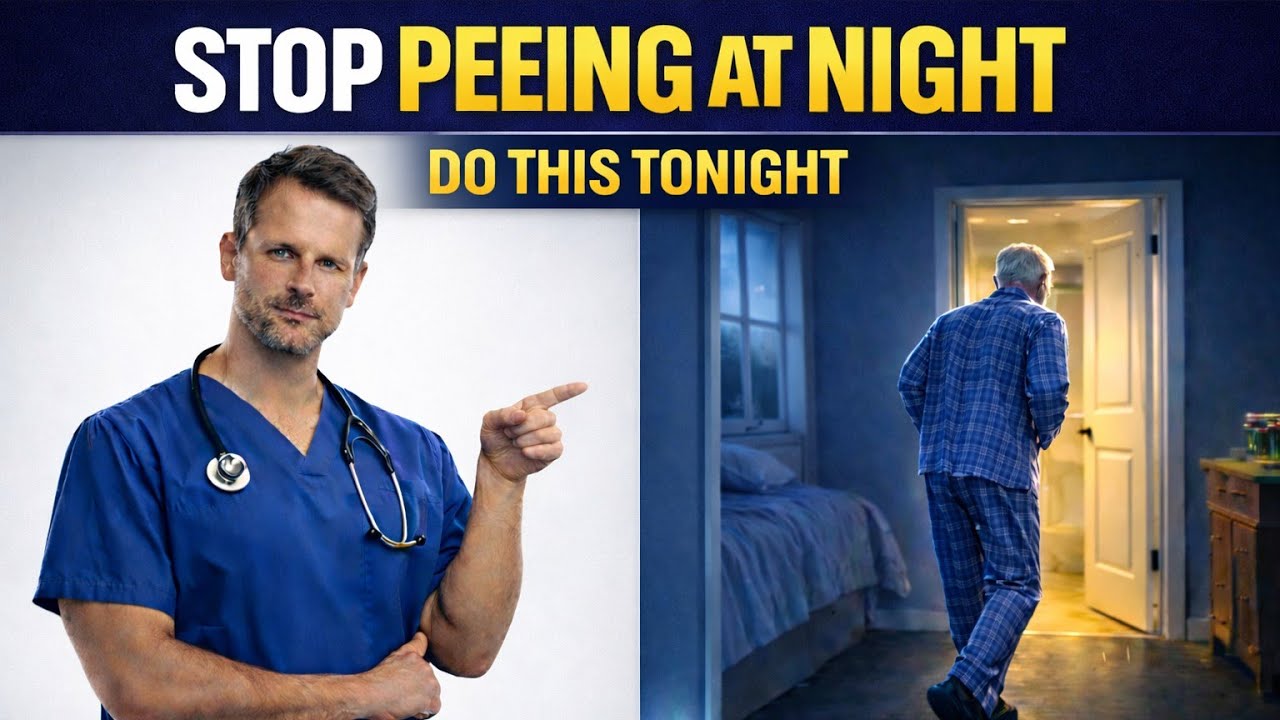 Stop Peeing at Night Tonight! (Do This Before Bed If You&rsquo;re Over 60)