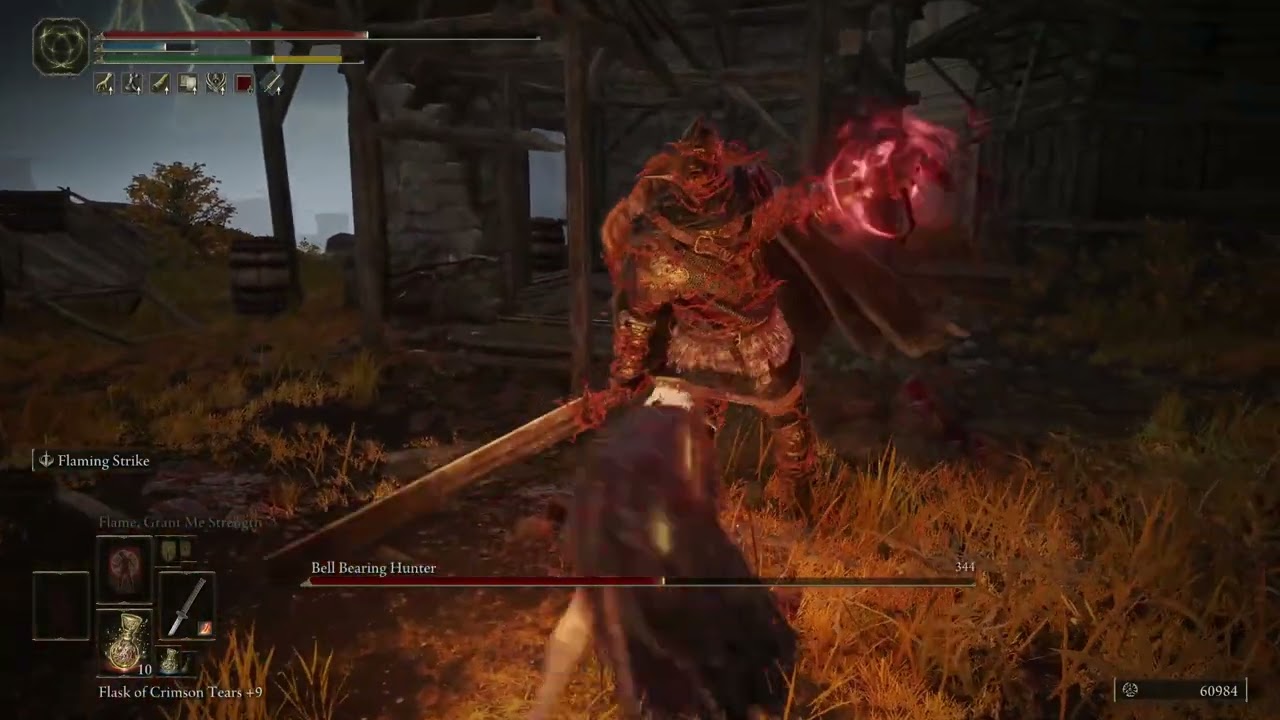 Bell Bearing Hunter - at Hermit Merchant's Shack - Elden Ring