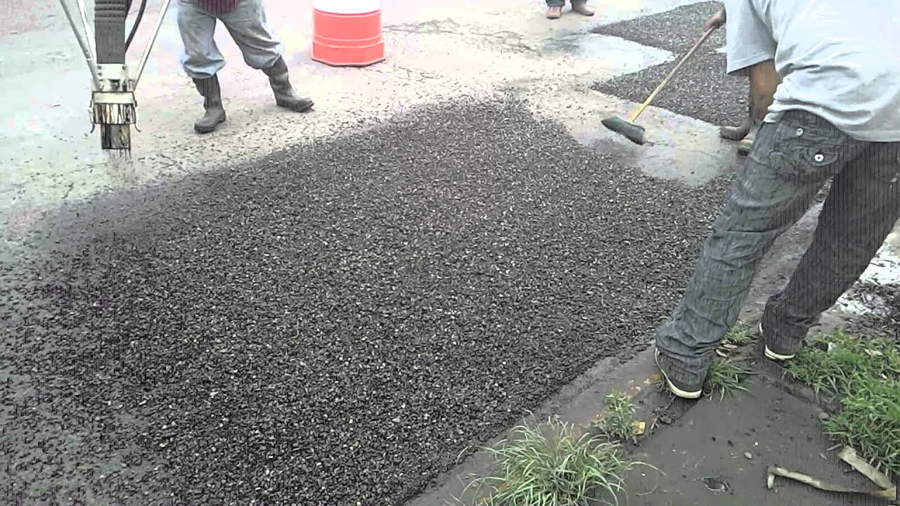 Bacheo a alta presion