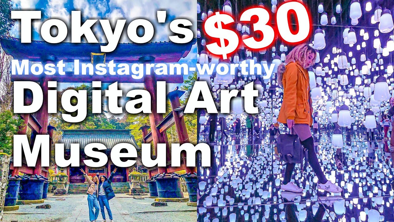 DAY IN MY LIFE in JAPAN! + Tokyo's $30 Digital Art Museum!