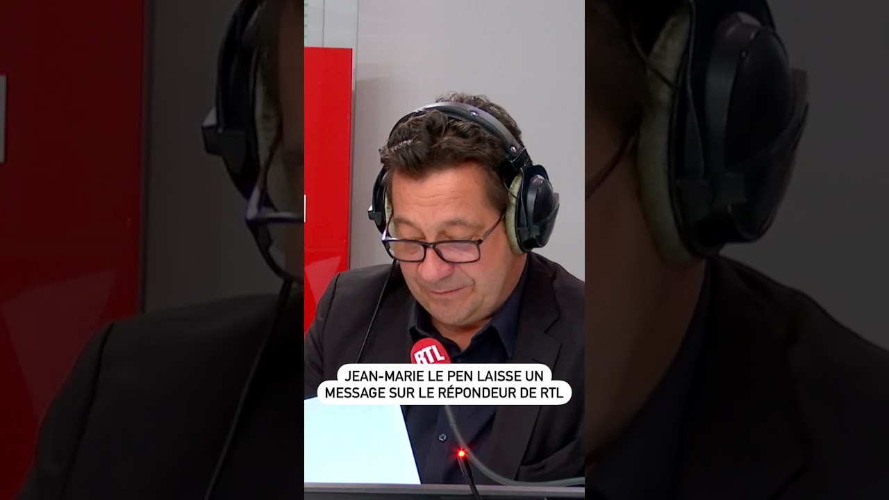 Jean-Marie Le Pen et Philippe Bouvard laissent un message sur le r&eacute;pondeur de RTL !