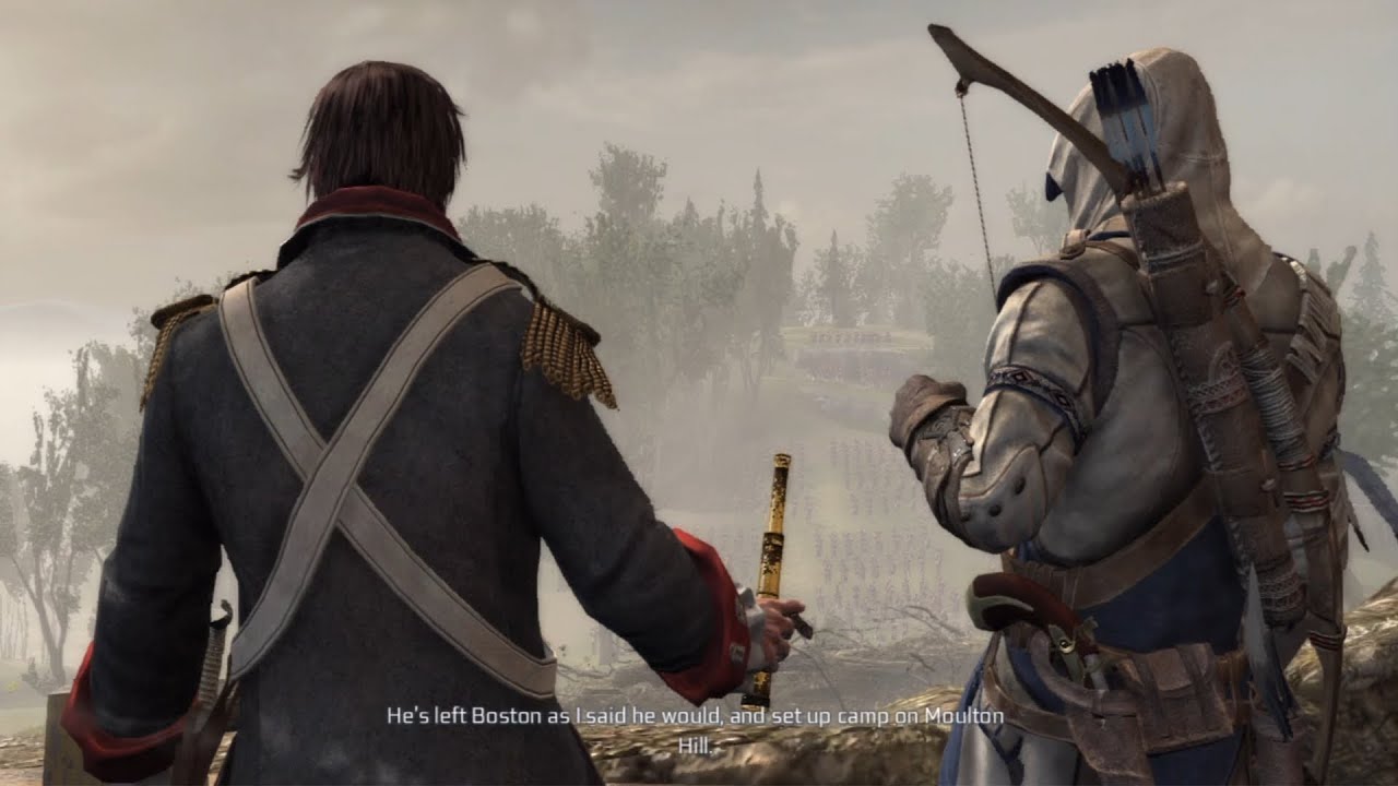 Battle of Bunker Hill (Full Sync) - Assassins Creed III Story Mission