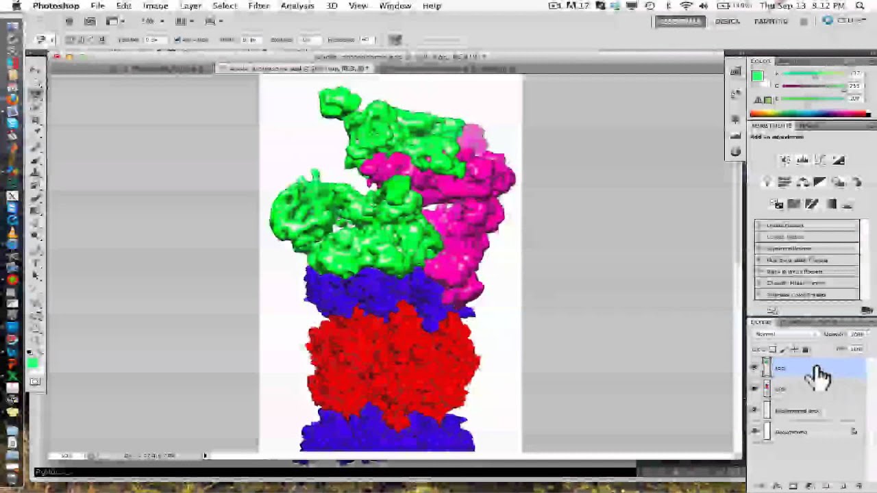 Creating a figure of the 26S proteasome - pymol/image hybrid