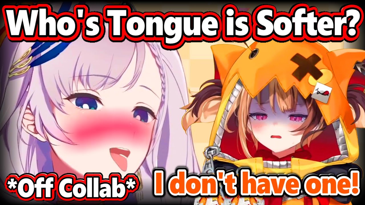 Gigi and Reine Compare who has a Softer Tongue IRL...