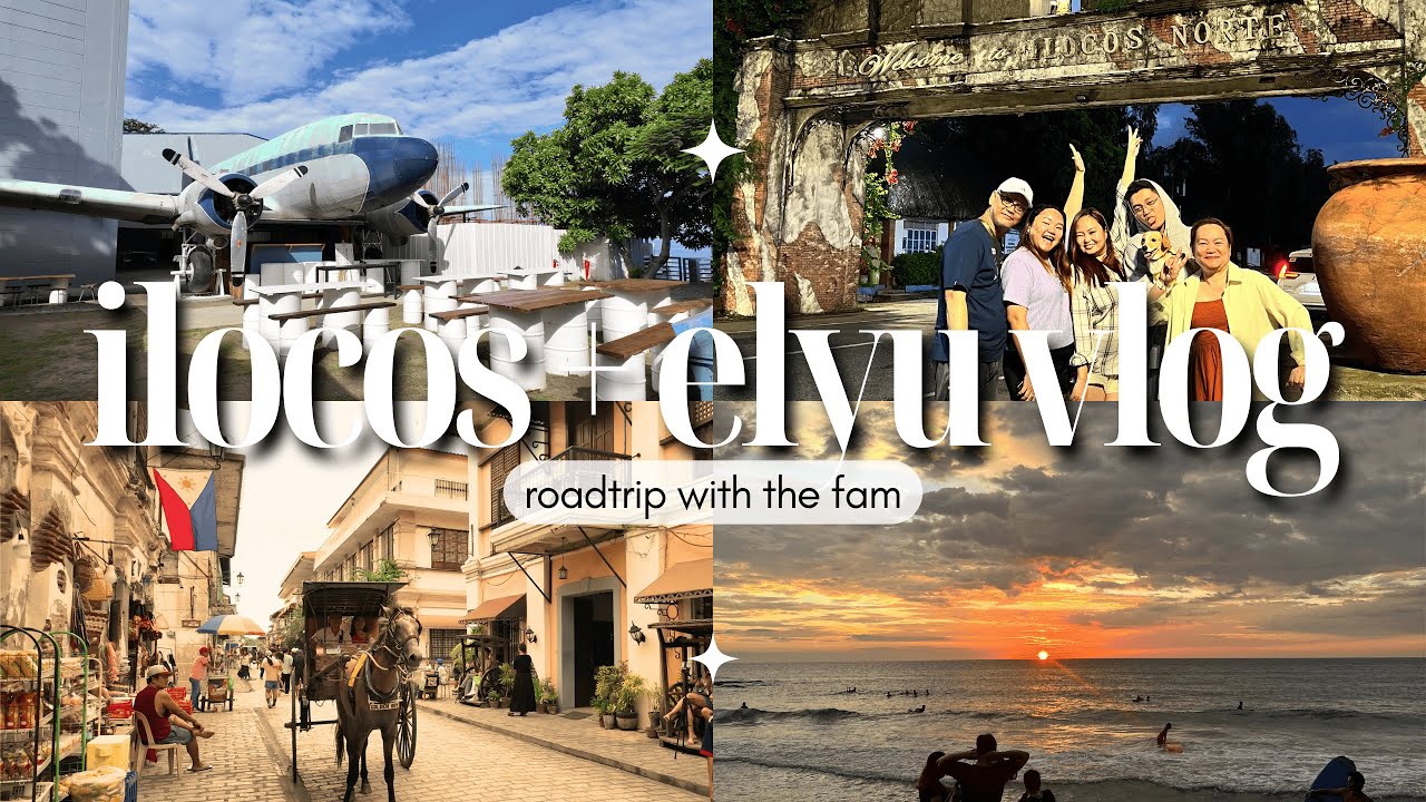 ILOCOS + ELYU VLOG ♥ (bangui windmills, patapat bridge, villa manuela, calle crisologo, elyu & more)