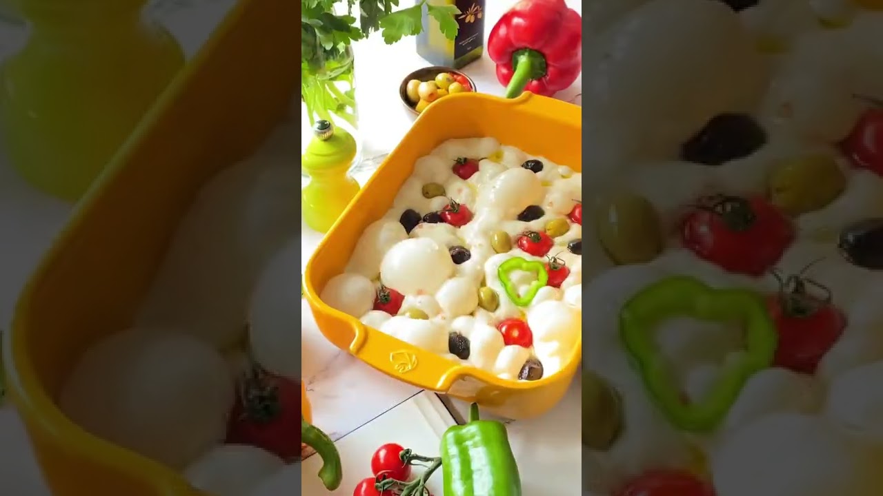 Focaccia la Vraie recette italienne&nbsp;🇮🇹meilleure recette de Focaccia