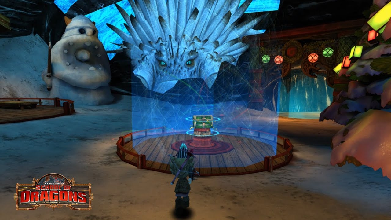 ПЕЩЕРА ЛОКИ Snoggletog 2022 в School of Dragons