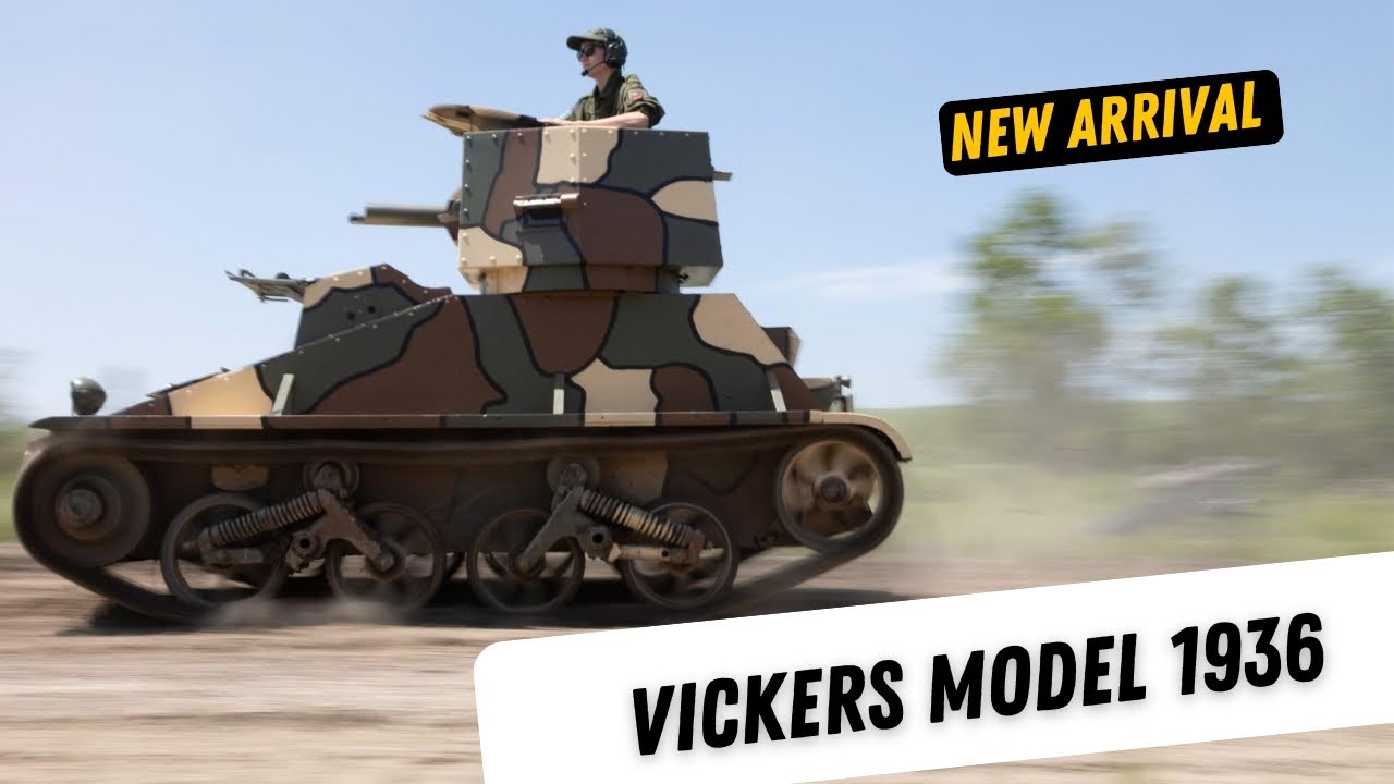 Vickers Carden-Loyd Model 1936 - Tank Evolution demonstration