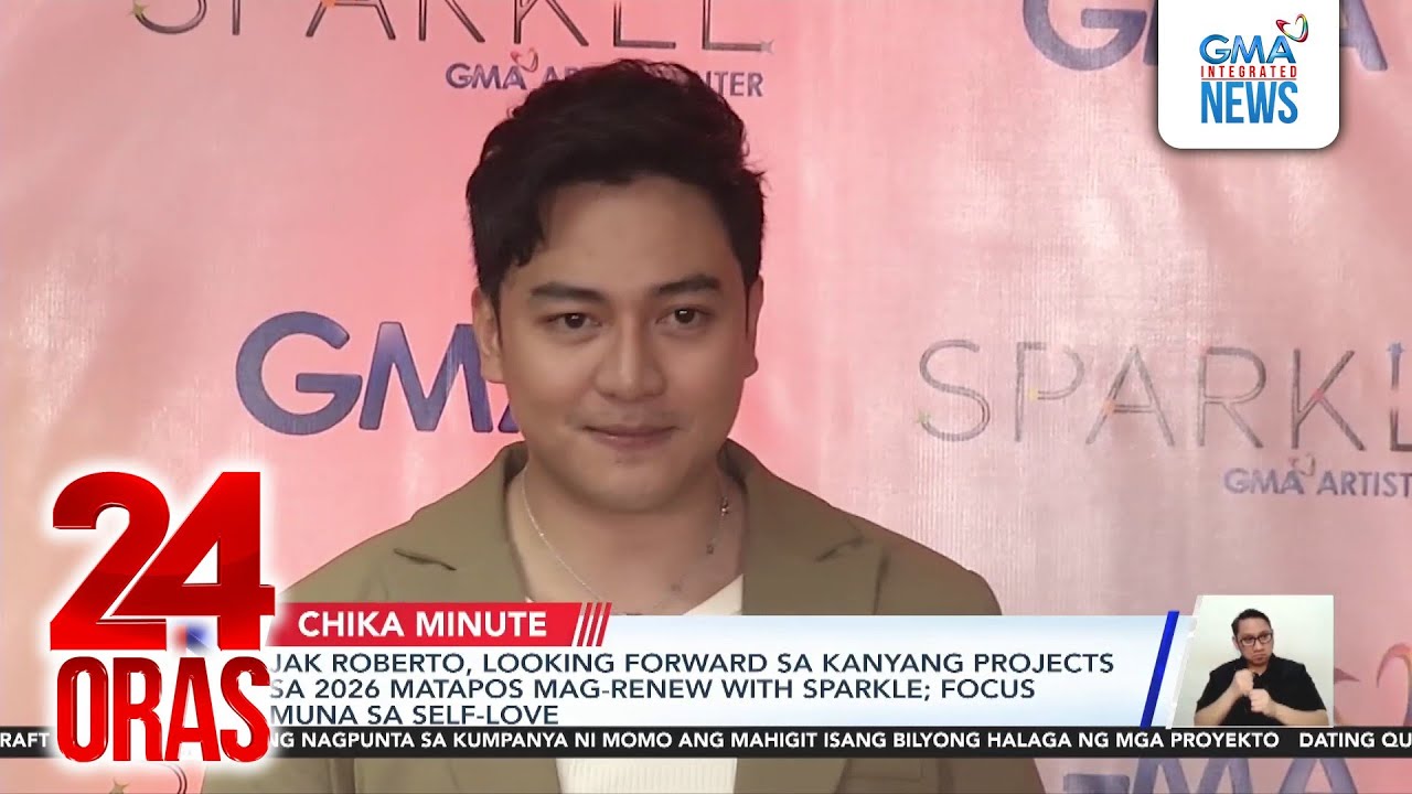 Jak Roberto, looking forward sa kanyang projects sa 2026 matapos mag-renew with... | 24 Oras