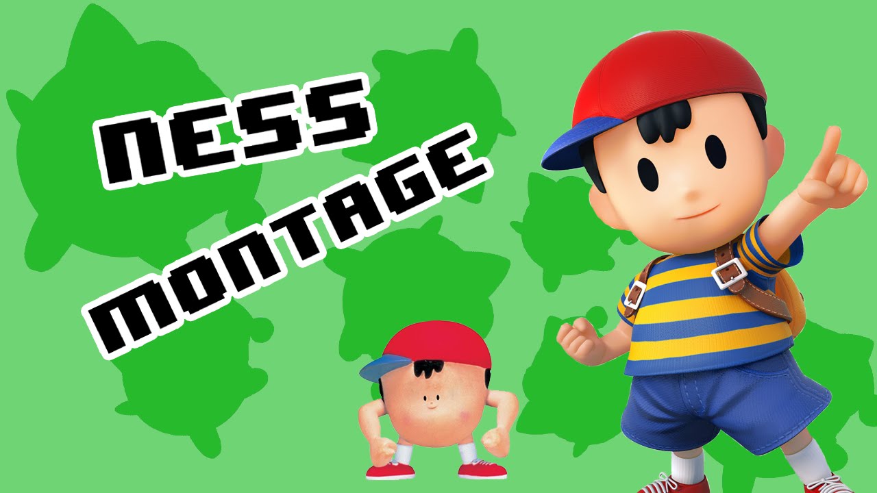 Ness Montage - SSB4 Wii U