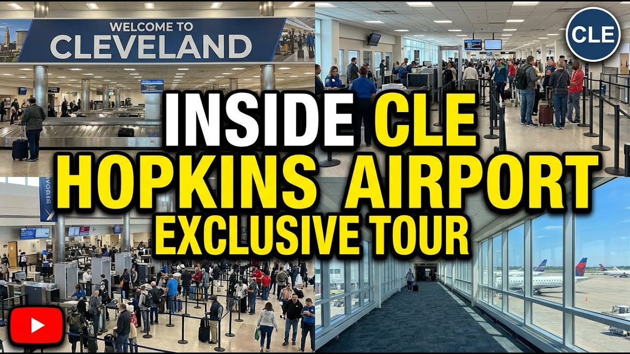 Inside Cleveland Hopkins International Airport