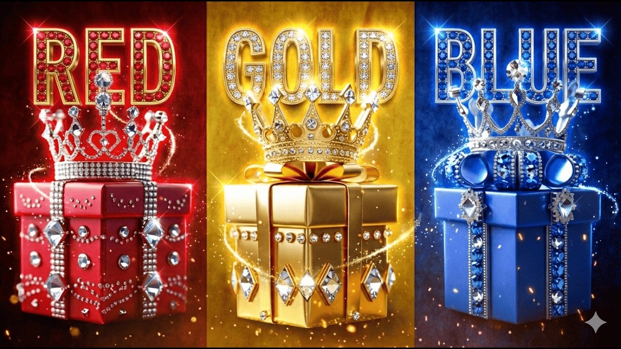 Choose Your Gift Box🎁|2️⃣Good1️⃣Bad | Choose One Of Your Three Gift Boxes❤️💛💙