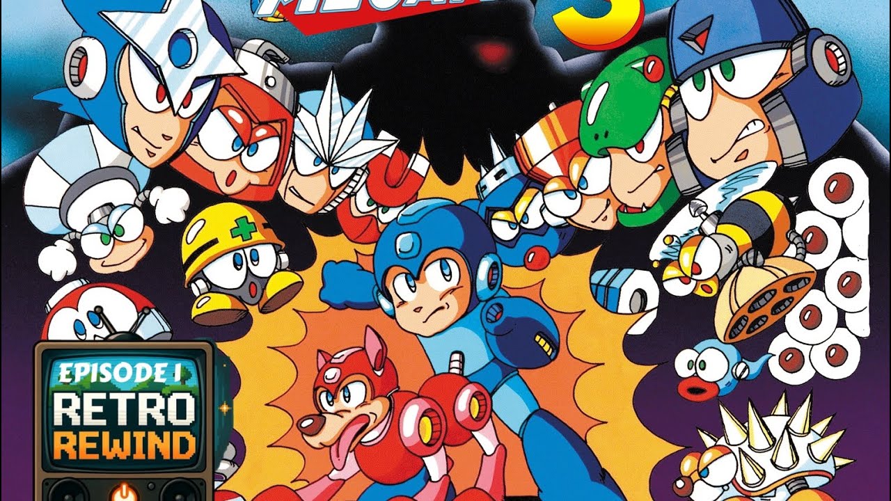 Today we start the new series RETRO REWIND! I play MEGA MAN 3! Sub and hang out! (Portrait)