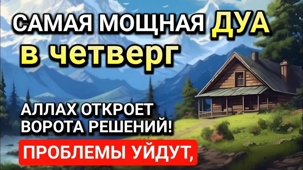 Самая сильная дуа в Четверг! Ризк, богатство, успех, счастье!