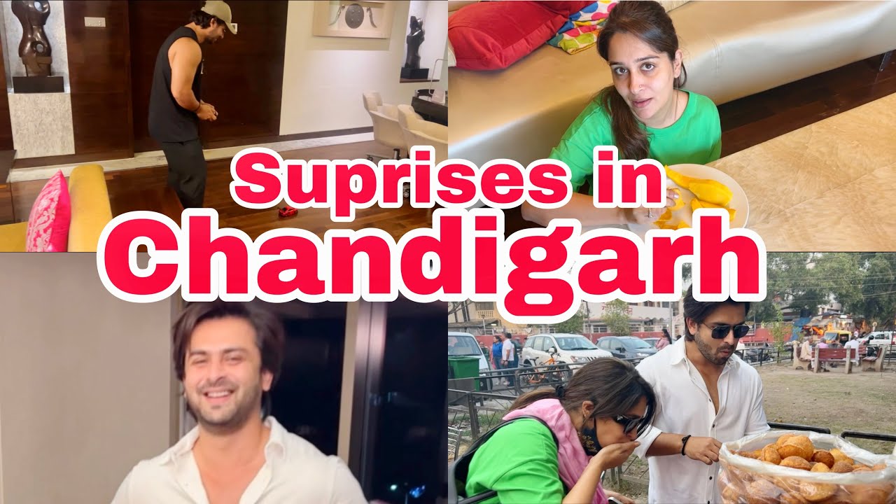 Birthday Surprises Continues | Exploring Chandigarh | Local Food & Shopping | Shoaib Ibrahim | Vlog