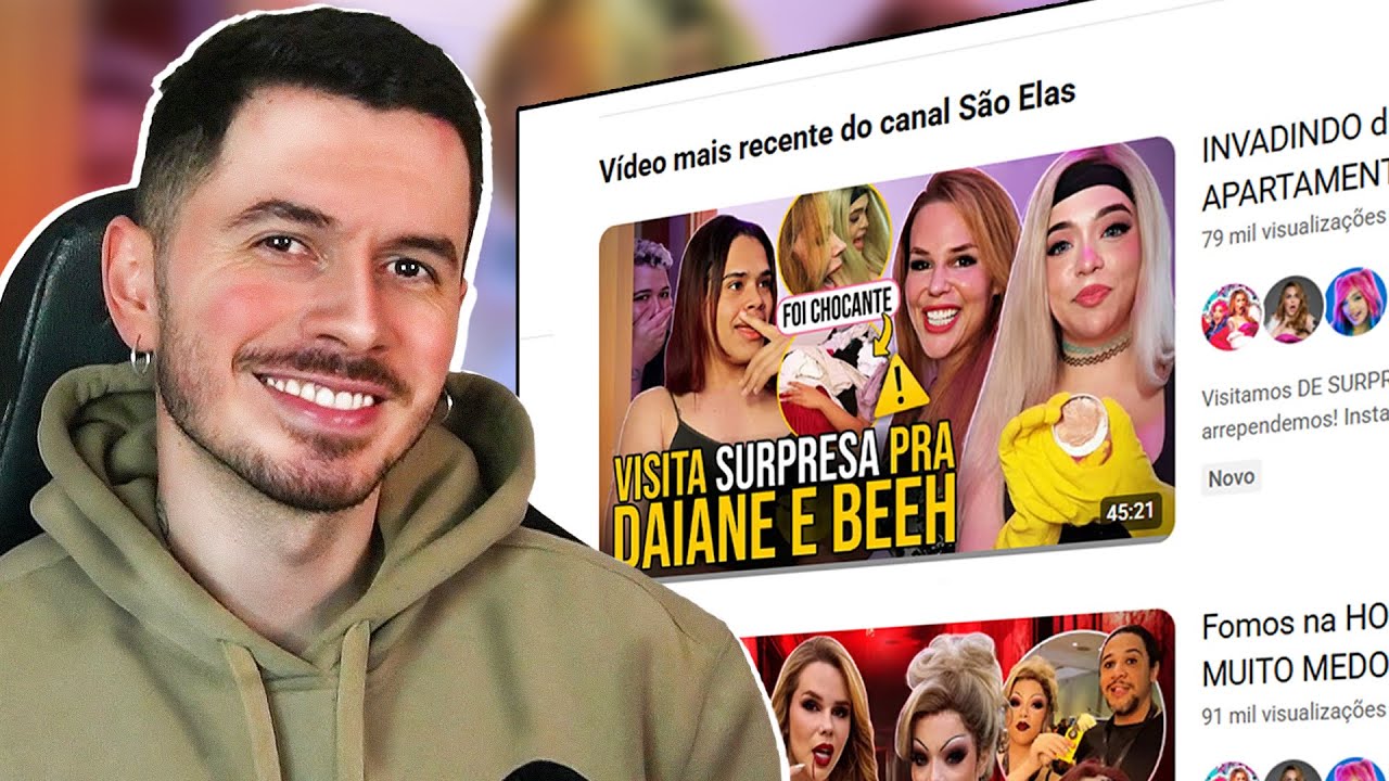 Daiane é EXPOSTA por Wanessa Wolf e Jessy Sparkle! | React São Elas ft. BeehNeto e MdmDaiane