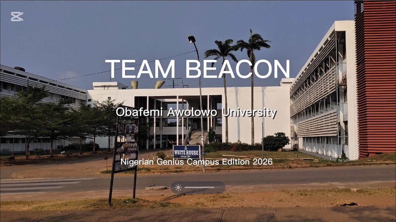 Team Beacon | Nigerian Genius Campus Edition 2026 Engineering Pitch | OAU
