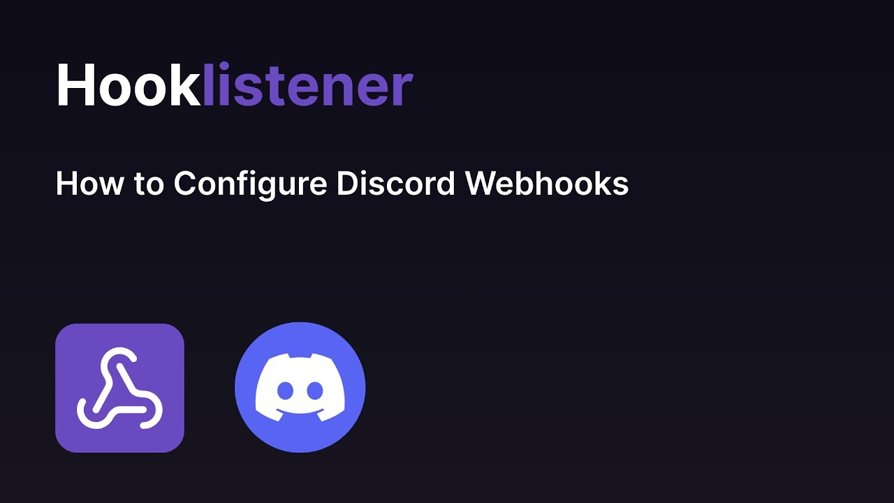 How to Set Up Discord Webhooks and Forward Them Anywhere with Hooklistener