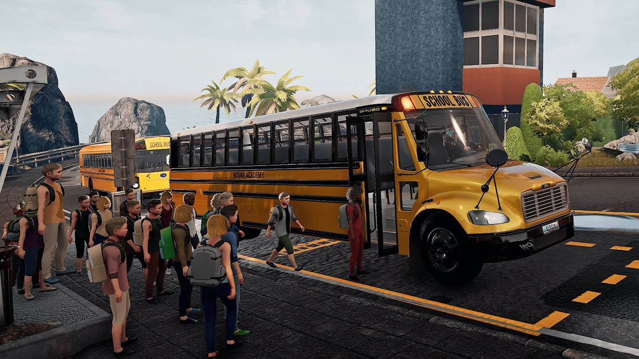 Bus Simulator 21 Next Stop - Official School Bus Extension !